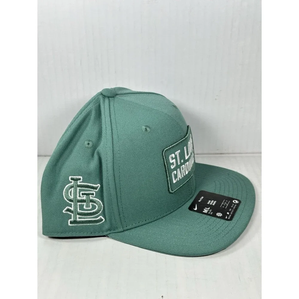 Size M/L Nike St. Louis Cardinals MLB Baseball Pro Cap Green Adult Official NWT